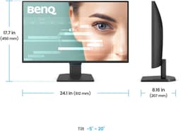 BenQ Full HD 27 inch Monitor GW2790C - 144Hz - IPS Eyecare Beeldscherm - 1920x1080p - 99% sRGB - Native Contrast 1500:1 - 1 x USB-C - 1x HDMDI - 1 x DP port - 2 x 2W Speakers — thumbnail 10
