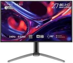 GAME HERO® 27 inch 4K QD-OLED 0.03 ms Gaming Monitor - 240Hz — thumbnail 1