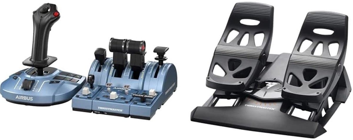 Thrustmaster Captain Pack X + Thrustmaster Rudder – Volledige Flight Simulator Set voor PC en Xbox — afbeelding 1