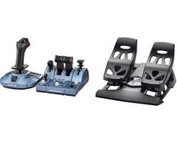 Thrustmaster Captain Pack X + Thrustmaster Rudder – Volledige Flight Simulator Set voor PC en Xbox