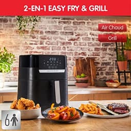 Luchtfriteuse en Grill 2-in-1 met 4,2 L Inhoud voor Gezond Koken en Perfect Grillen — thumbnail 5