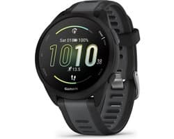 Garmin Forerunner 165 Music - Hardloophorloge - 43 mm - Black-Slate Grey