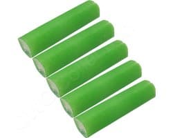 Geurstaven luchtverfrisser deodorantstick voor in de stofzuiger stofzuigerzak of stofreservoir - GROEN - 5 stuks Geurstaafjes - Bloemen geur