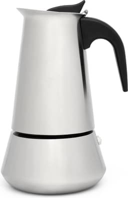Leopold Vienna - Espressomaker Trevi 6-kops Mat RVS — thumbnail 1
