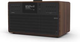 Revo SuperCD - Walnoot/Zwart | CD-speler - Dab Radio - Internetradio - USB - Bluetooth AptX — thumbnail 1