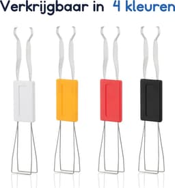 Ibley Keycap verwijderaar & keycap switch puller Geel - 2 in 1 - Mechanisch Gaming toetsenbord schakelaar puller - Toetsverwijderaar — thumbnail 3