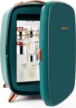 Skincare Beauty Fridge – Mini Koelkast – Minibar – 6 Liter – Slaapkamer – Stijlvol – Mint — thumbnail 1