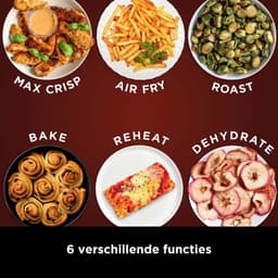 Ninja Airfryer XXL Max Pro - 6.2 liter - 6 Kookprogramma's - in Hoogte Verstelbare Plaat - 2024 Model - AF180EU — thumbnail 2