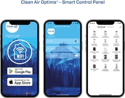 Clean Air Optima® CA-507 Smart - Intelligente HEPA Ionisator Luchtreiniger - 360° Airflow - Extreem stil met sleepmode! <10dB(A)! — thumbnail 5