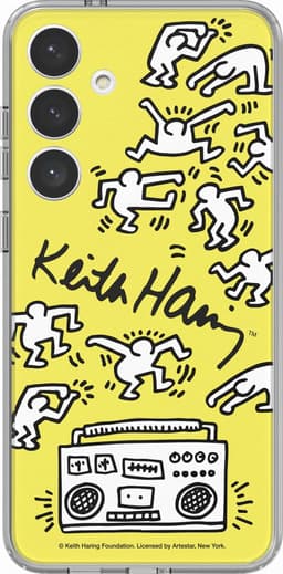 Samsung - Keith Haring Dance Plate - Geschikt voor Samsung Galaxy S24 - Yellow — thumbnail 2