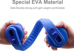 DKT Eduline Flexifoon blauw flexibele hufterproof koptelefoon hoofdtelefoon kinderen voor gebruik in de school klas — thumbnail 3