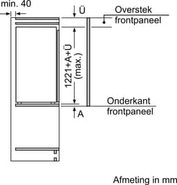 Siemens KI42LNSE0 - iQ100 - Inbouwkoelkast — thumbnail 8
