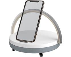 Blaupunkt BLP0420 Mono Bluetooth Speaker Wit 5 W LED met draadloze laadmogelijkheid