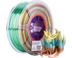 DiverseGoods Zijde Magie PLA Filament 1.75mm - Regenboog - Maatnauwkeurigheid +/-0.05mm - 1KG Spoel (2.2 LBS) - 3D Printing Filament voor 3D Printers