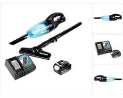 Makita DCL 180 RM1 B accu stofzuiger 18 V zwart + 1x accu 4.0 Ah + lader