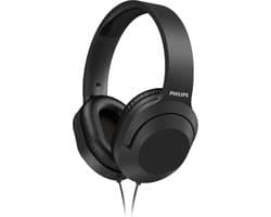 Over-Ear Stereo Hoofdtelefoon Bedraad (2-m-Kabel, 40-mm Neodymium-Drivers, Passieve Geluidsisolatie, Verstelbare en Lichte Hoofdband) Zwart — thumbnail 1