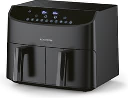 Rachs KOCHWERK heteluchtfriteuse dubbele mand 2x 3.5l - zwart | Airfryer Oven Heteluchtoven — thumbnail 2