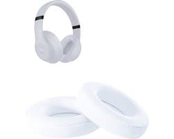 Oorkussens geschikt voor Beats By Dr. Dre Studio 2.0/3.0 wireless - Koptelefoon oorkussens voor Beats Studio wit