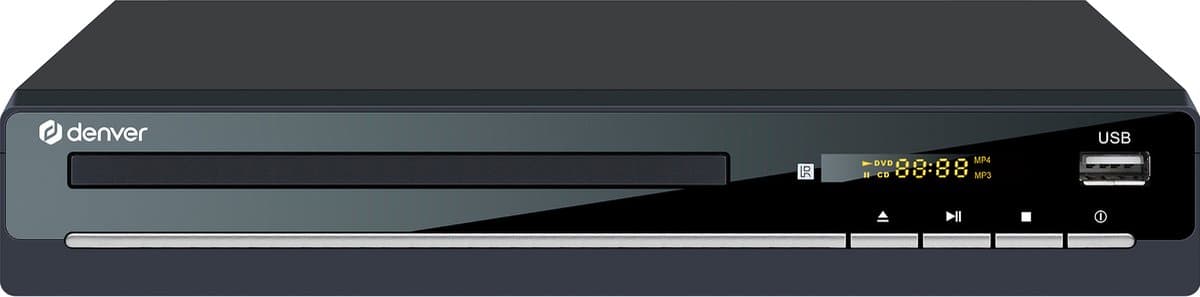 Denver DVD Speler met HDMI - Ondersteund FULL HD - CD Speler - Dolby Digital Decoder - Coax / Scart / USB - DVH7787SMK2 — afbeelding 1