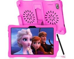 Kindertablet - 10.1 Inch - Tablet - Android 12 - 3GB RAM - 32GB ROM - 5MP Camera - Met Hoes en Pen