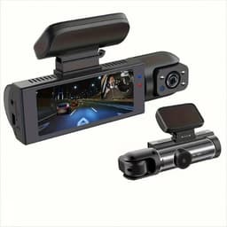 Dashcamera, Voor En Achter, 3,16 Inch Dashcam 1080P, G-sensor HD, Nachtzicht, Loopopname, Groothoek Auto — thumbnail 1