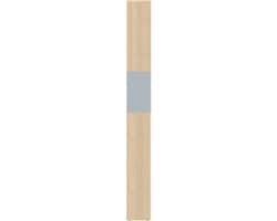 Wasmachinekast Kuba 4 legplanken, 1 draaideur-lichte eik/celadon grijs - Symbiosis - wasmachinekast_enkel - Bruin - Melamine; Spaanplaat — thumbnail 2