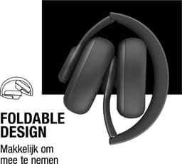 Fresh 'n Rebel Clam Ace – Draadloze Bluetooth Koptelefoon met Active Noise Cancelling - 60 uur Speeltijd - Met volume wiel - Storm Grey — thumbnail 4
