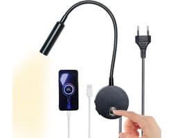 Equivera Leeslampje Voor In Bed - Boeklampje - Leeslampje - Leeslampje Voor Boek - Leeslamp Bed - Boekenlampje - Leeslampje Slaapkamer