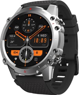 Cinturio Explorer Smartwatch - HD Scherm - Met twee bandjes - Voor heren en voor dames met bel functie hartslagmeter stopwatch whatsapp meldingen en veel sportfuncties etc.etc. Voor iOS en Android — thumbnail 1