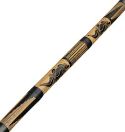 Rainstick 100cm carved — thumbnail 4