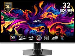 MSI MPG 321URX QD-OLED - 4K Gaming Monitor - 240hz - 32 inch - USB-C PD 90W — thumbnail 5