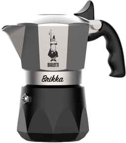 Bialetti Brikka Revolution 4 Kops – Espressopot met Crema – Aluminium Mokapot – Authentieke Italiaanse Koffie — thumbnail 3