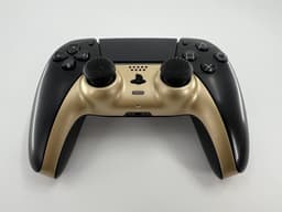 TURQERO Playstation 5 controller faceplate - PS5 Controller behuizing - PS5 accessoires - Goud - Geschikt voor playstation 5 controller- Inclusief Thumb Grips — thumbnail 5