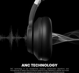 Voltma PowerBeats Pro Koptelefoon - Headset met microfoon en IPX5 waterdicht - 40 uur Speeltijd - Headphones bluetooth - 40 dB Active Noise Cancelling ANC - Hoofdtelefoon Draadloos - Multipoint Pairing - Comfortabele wireless earphones - Over-ear — thumbnail 2