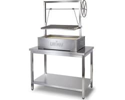 Caveman Grill 'Pro XL' - Inbouw - Argentijnse Grill - Santa Maria Grill - Buitenkeuken - Barbecue - Houtvuur & Houtskool -