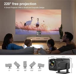 Plafond Beamer - Plafond Projector - Plafondbeamer Projector - Plafondbeamer - Beamer - Mini Beamer - Projector - Plafondprojector — thumbnail 5