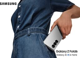 Samsung Galaxy Z Fold6 - 256GB - Silver Shadow — thumbnail 6