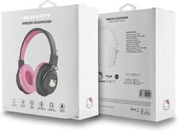 Hello Kitty On-Ear Metal Logo - Bluetooth Koptelefoon - Roze — thumbnail 2
