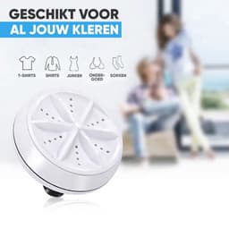 Mini Wasmachine – Kleine Camping Wasmachine – camping gadget – Camping Accessoires – Draagbare Handwasmachine – 2KG Wascapaciteit – UV reiniger kleine wasmachine — thumbnail 3