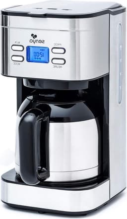 Programmeerbaar elektrisch koffiezetapparaat met thermoskan - aromaselector - warmhoudfunctie - 12 l - 800 W — thumbnail 1