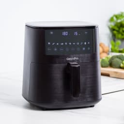 Greenpan Bistro XL Airfryer - 7,2l - 11 programma's - Digitale led-display met aanraakscherm - PFAS-vrij - Vermogen: 1650W — thumbnail 5