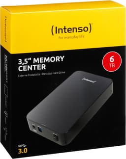 (Intenso) 3,5inch Memory Center 6TB - Externe HDD - 6TB - USB 3.0 Super Speed — thumbnail 3