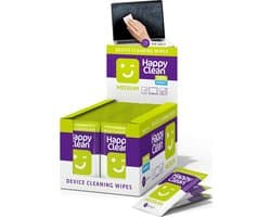 Happy Clean Reinigingsdoekjes - 100 Stuks - Voor Laptop, Computerscherm en Toetsenbord
