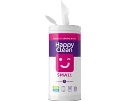 Happy Clean Screen Cleaner Doekjes - 70 Stuks - Voor Kleine Devices zoals AirPods, Telefoon en Smartwatch