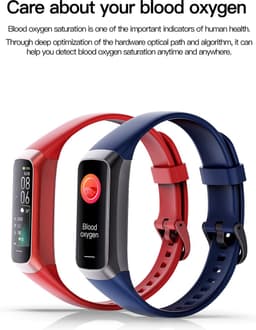 DrPhone ActiFit - 1.1'' AMOLED Scherm - Extra Lichte Activiteiten Tracker - Horloge met 25 Sportmodi - Goud — thumbnail 4