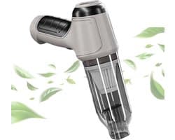 Happyment Kruimeldief - Handstofzuiger - Snoerloos - Draadloos - Auto Stofzuiger - Caravan - Best Verkocht - Wit