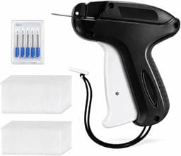 ilauke Clothing Tagging Gun, Tag Gun for Clothing, Standard Kimble Gun with 2000 Plastic Tag Fasteners & 5 Replacement - ShopVlot — thumbnail 1