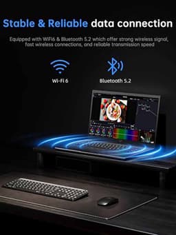 ACEMAGIC AX18Pro 18.5 inch Gaming Laptop - ΑΜD Ryzen 5 7430U Prozessor(tot 4,3 GHz) - 16GB DDR4 RAM 512GB SSD - Widows11 Pro - WIFI6 - Grijs — thumbnail 5