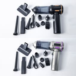 Car Vacuum Cleaner Brushless Motor LCD Display Power Vacuum Cleaner - Cordless Handheld Wireless Vacuum Cleaner with Multi-Mode Suction & Accessories — thumbnail 4