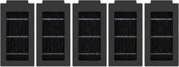 (5 stuks) T50 Pro vervangende HEPA-filters compatibel met ECOVACS DEEBOT T50 Pro/T50 Omni/T50 Pro Omni/T50 Max Pro Omni Robot Vacuüm, Vacuümfilter, Rechtop Filter, Canister Filter, Accessoires Kit — thumbnail 1